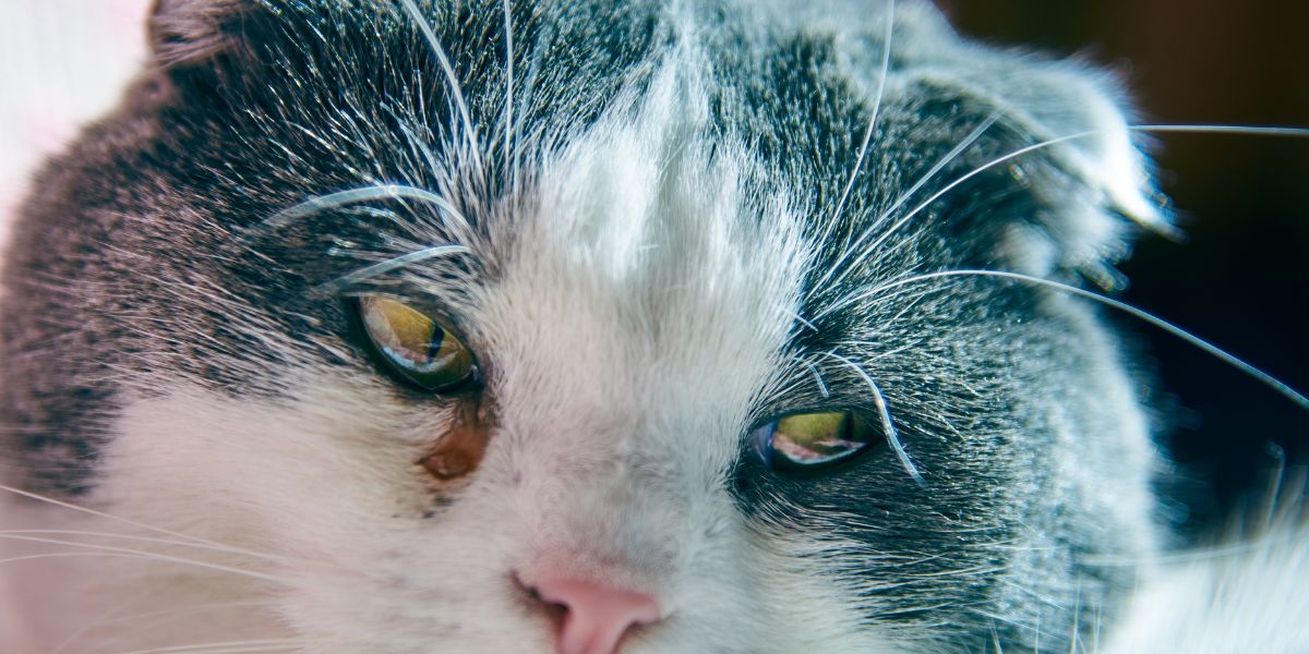 Gato com olho lacrimejando - sos peludos clinica veterinária 24hs em são paulo